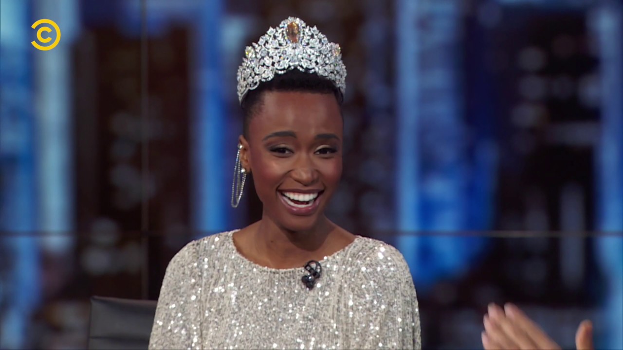 Zozibini Tunzi on The Daily Show with Trevor Noah | 18 December 2019