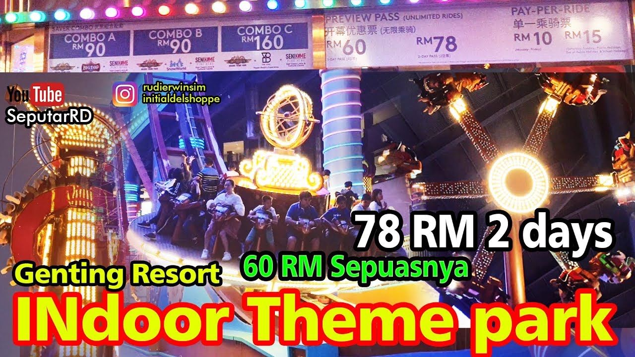 Sebelum Pandemi Asik sekali, Skytropolis Indoor Themepark Genting Malaysia