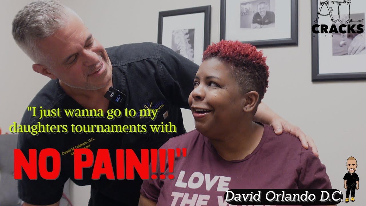Emotions Released When Her Body CRUNCHED with Chiropractic adjustments