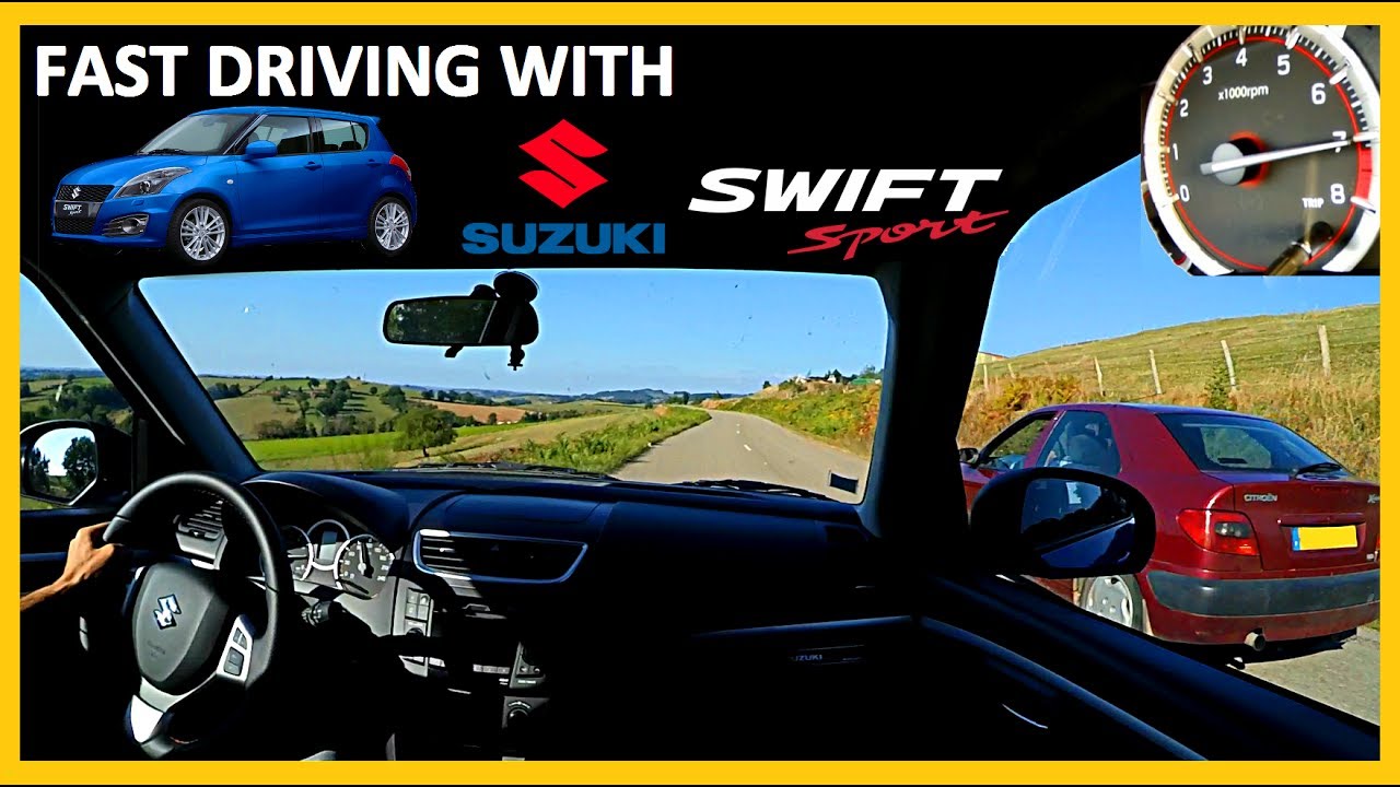 Suzuki Swift Sport 136 FAST DRIVING