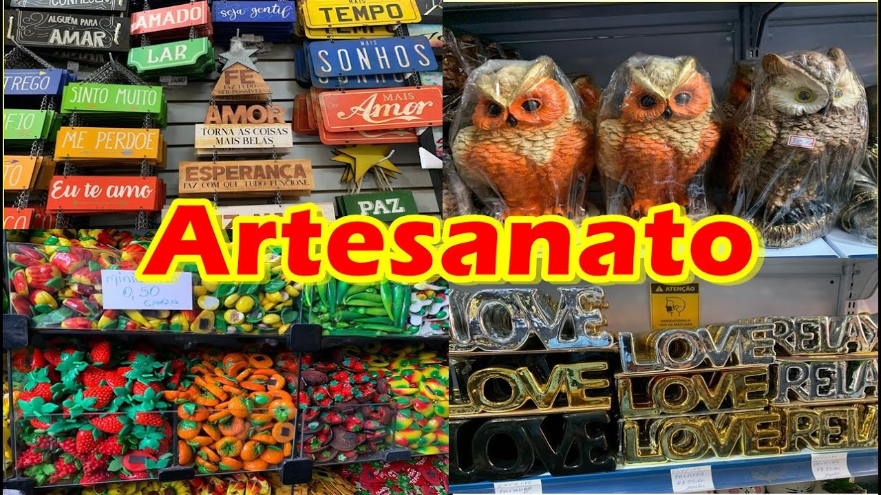 Artesanato Loja Top na Rua rua Vautier no Bras