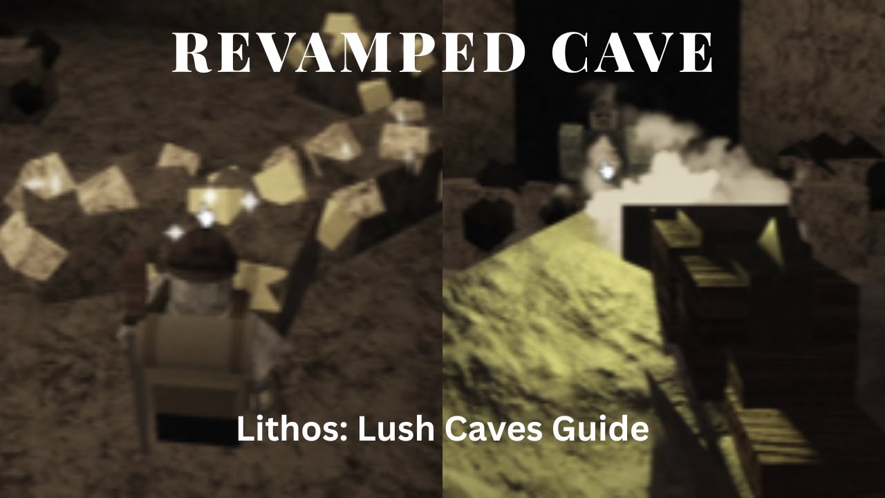 (New) Lithos: Lush caves Guide | Roblox
