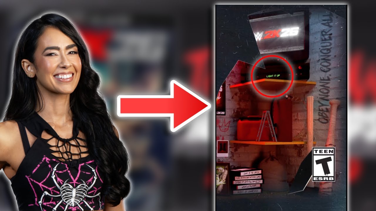 Разбор нового тизера WWE 2K26: Эй Джей Ли, матч «Адское пламя» и многое другое!