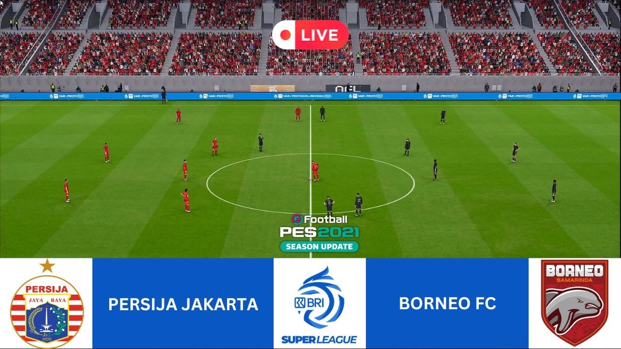 ⚽ PERSIJA JAKARTA vs BORNEO FC - LIVE BRI SUPER LEAGUE 25/26 PES 2021