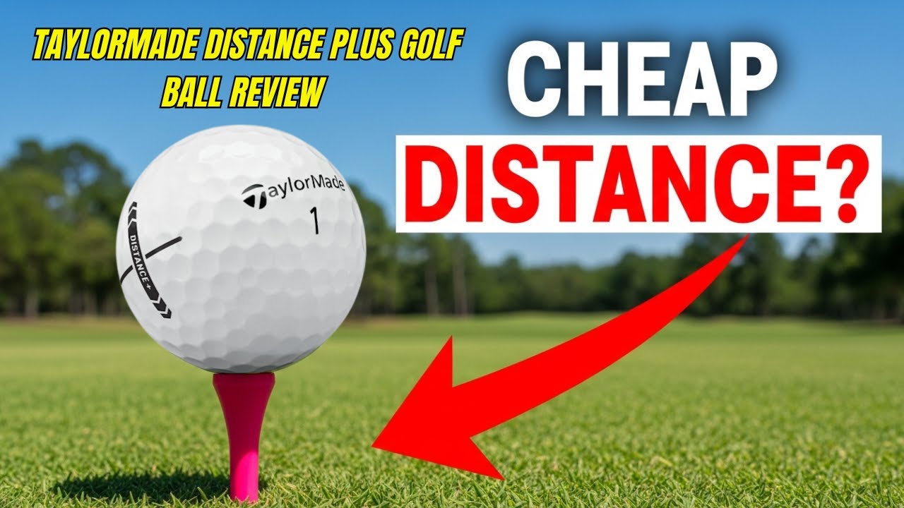 Обзор мяча для гольфа TaylorMade Distance Plus &mdash; протестирован на максимальную дистанцию