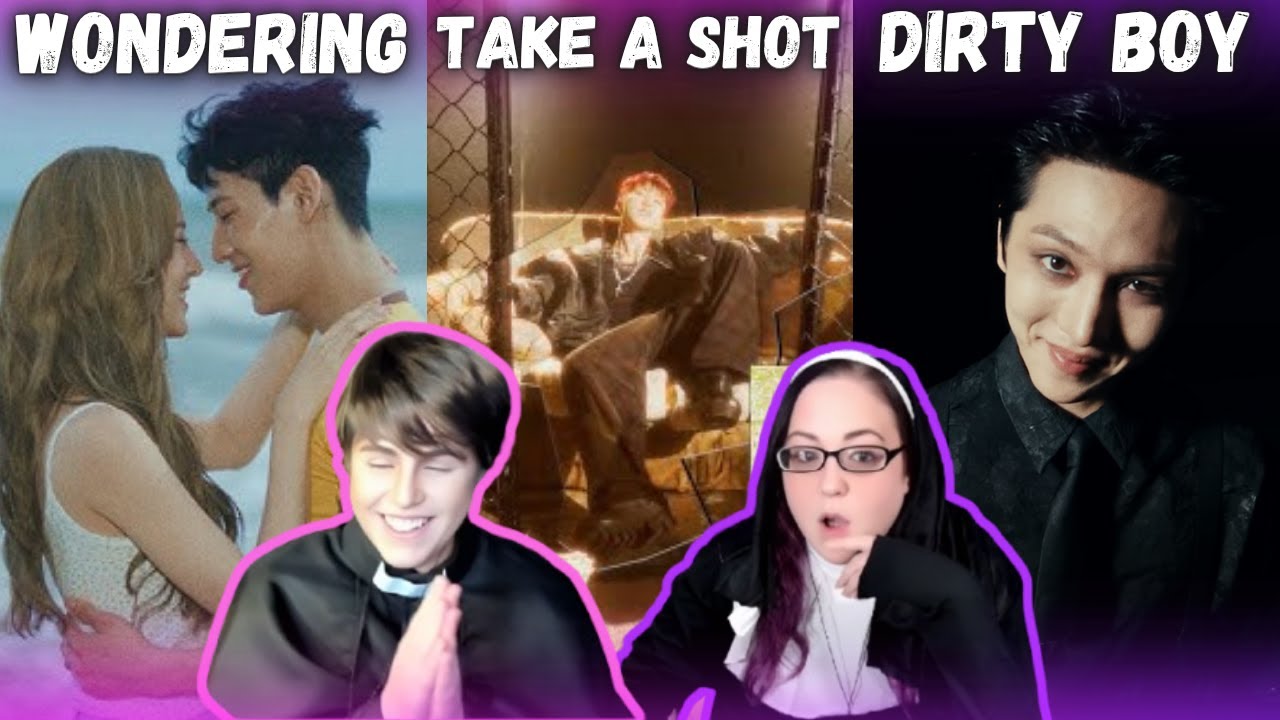 BamBam 'WONDERING' + HOSHI 'TAKE A SHOT' + KINO - DIRTY BOY | Реакция девушек из K-Cord