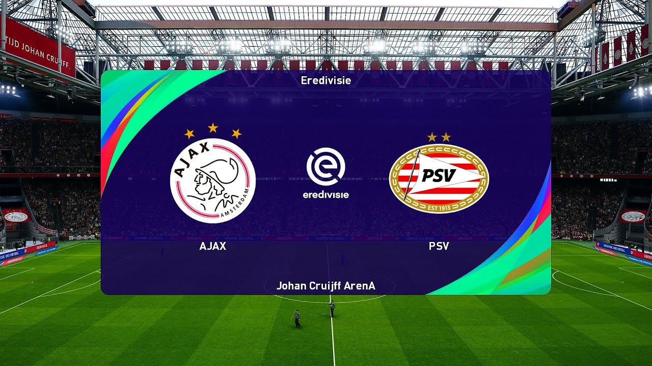 eFootball PES 2021 - Ajax vs. PSV Eindhoven [1080p 60 FPS]