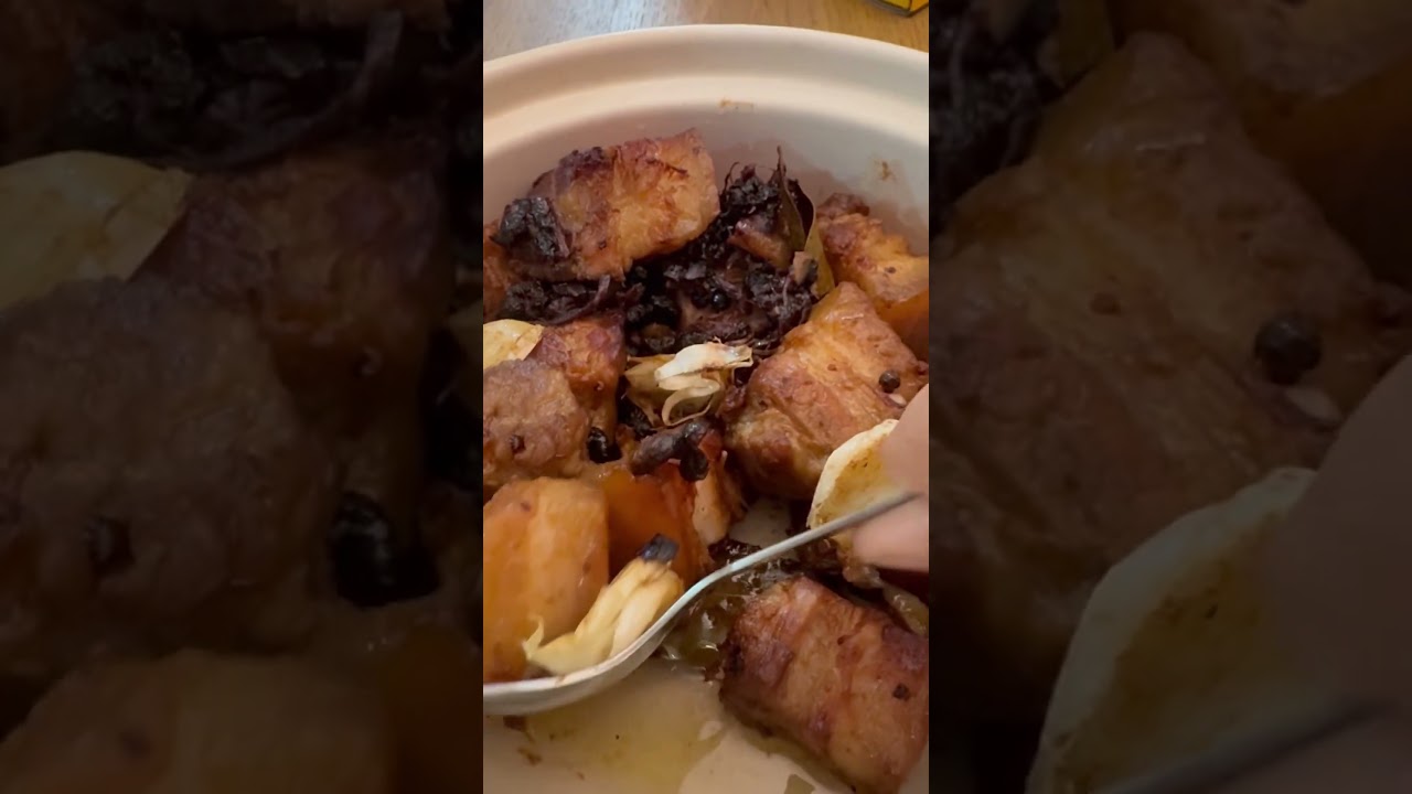 Pork humba bisaya #shorts #shortsviral #shortvideo #food #asmrfood #yummy #pork #youtubeshorts #yum