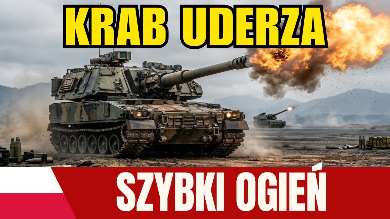 ROSJA W SZOKU: Polski Krab niszczy cele, zanim rosyjska artyleria zdąży się ustawić