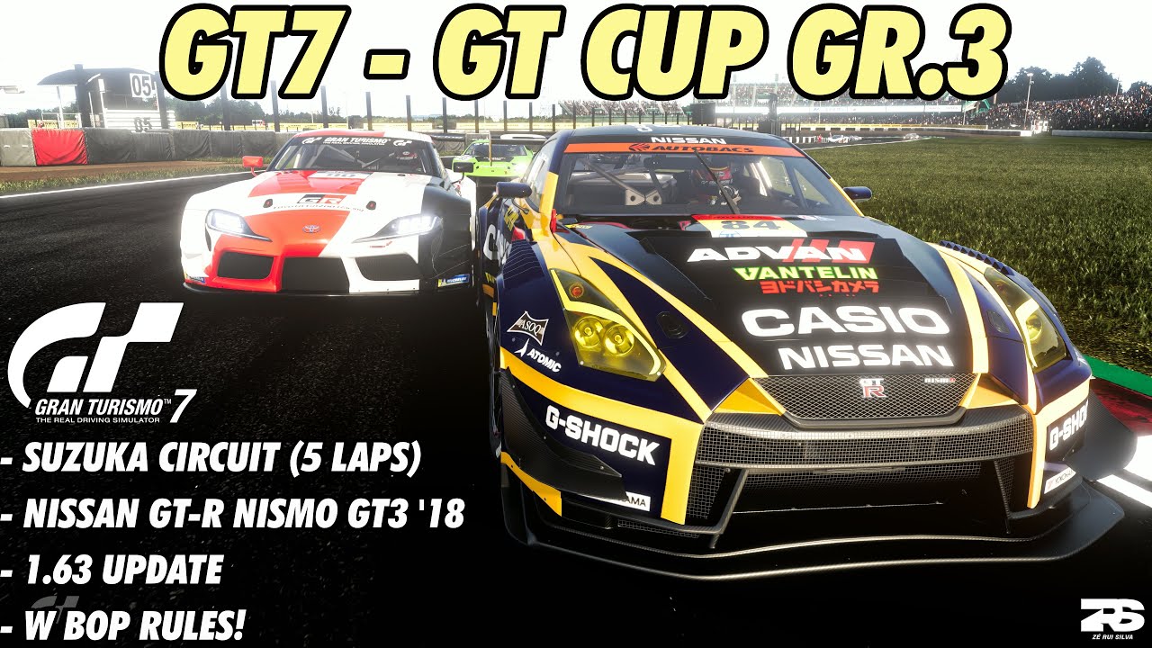 Gran Turismo 7 - GT Cup Gr.3 (Suzuka Circuit) | Nissan GT-R NISMO GT3 '18 (1.63 Update)