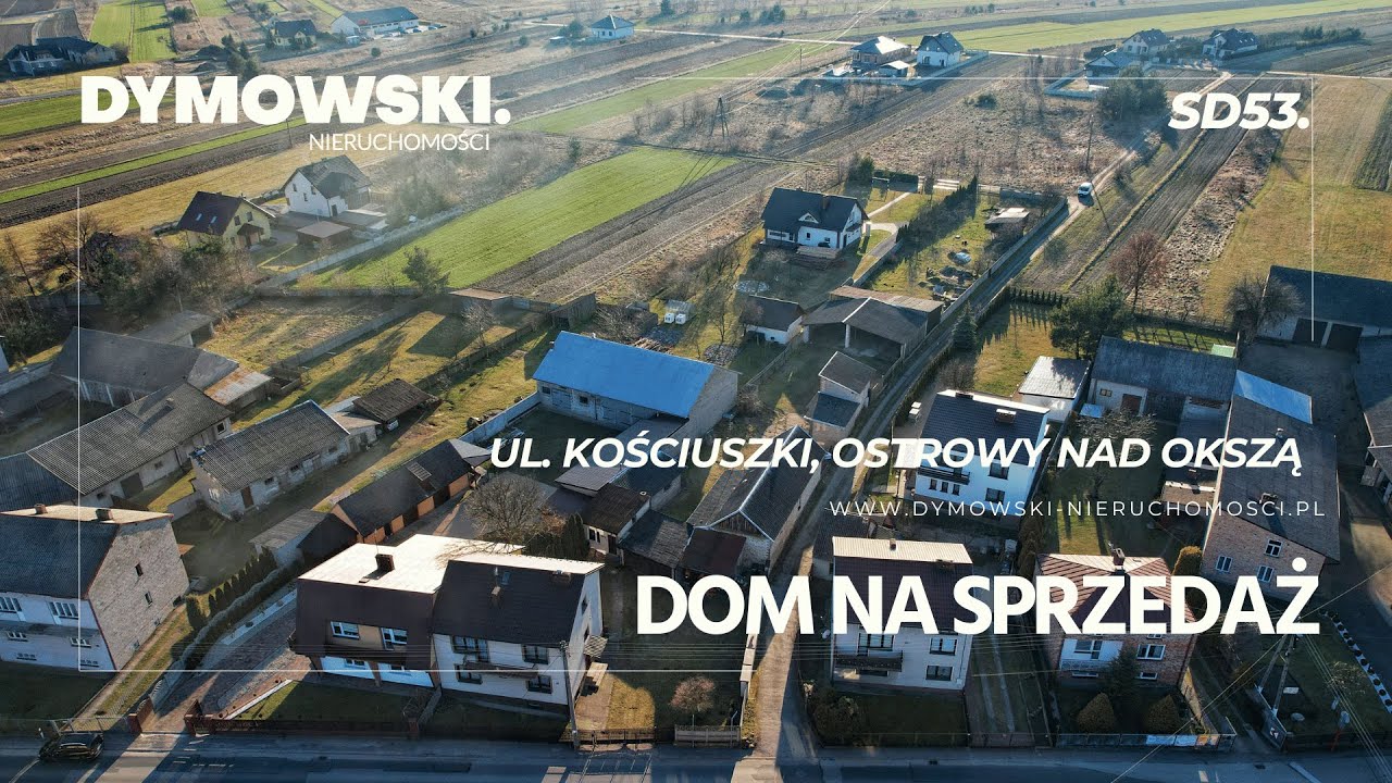 Domek w Ostrowach na sprzedaż (SD53.)