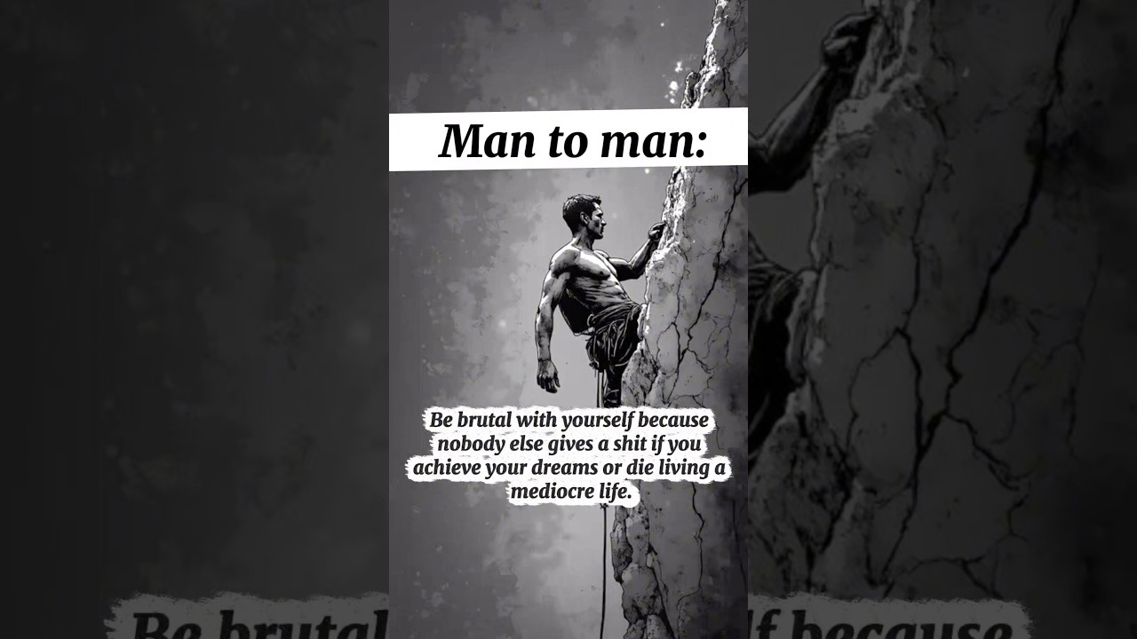 Be Brutal With Yourself &mdash; Nobody Cares If You Win or Stay Mediocre