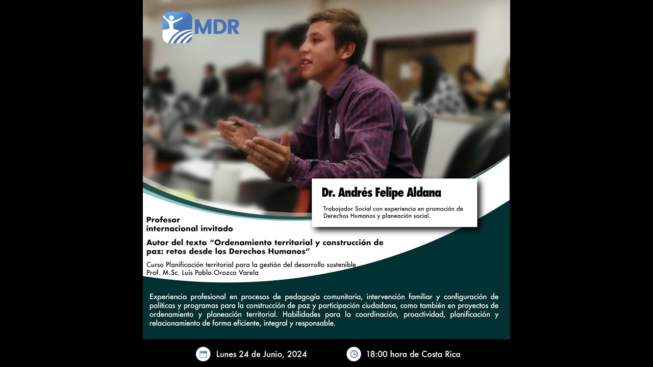 Ordenamiento territorial y construccion de paz: retos desde los Derechos Humanos