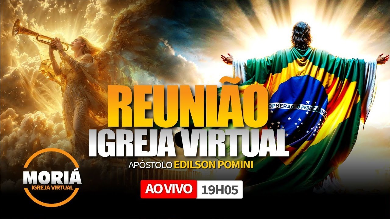 REUNIÃO DA IGREJA MORIÁ VIRTUAL- MATEUS 5 - VOS SOIS O SAL DA TERRA | 04.03.2025