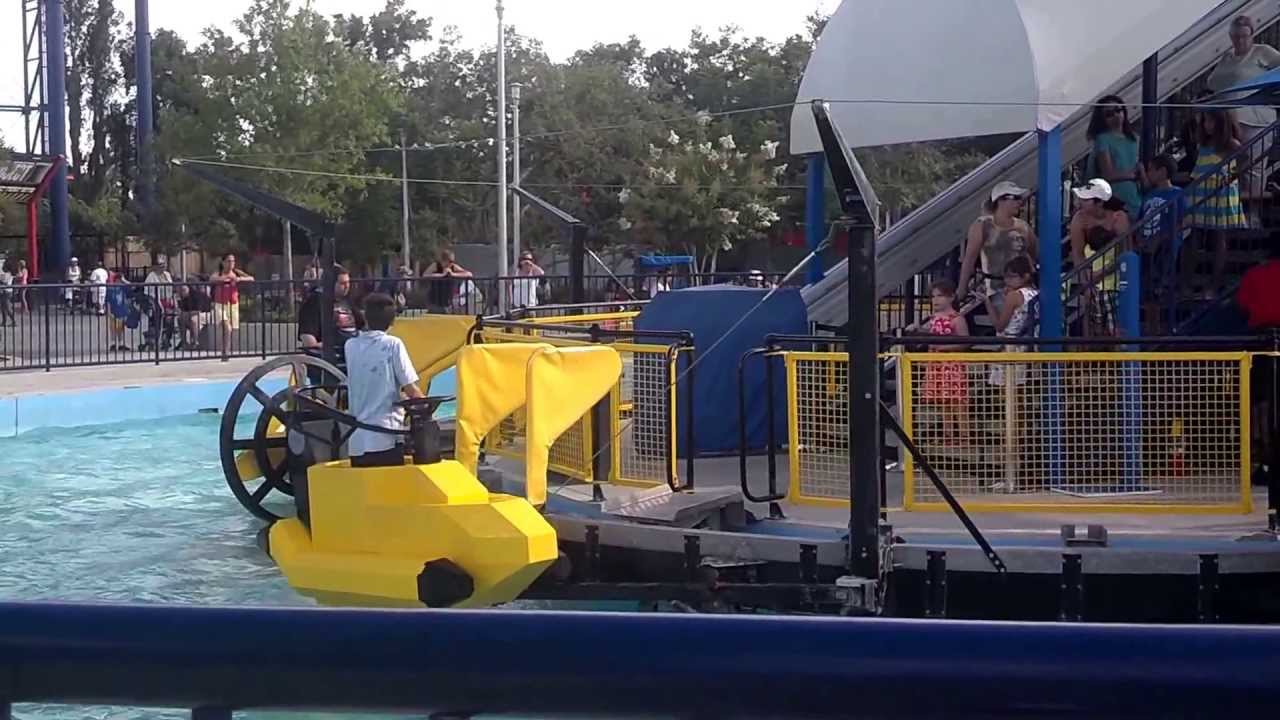 AQUAZONE Wave Racers  at Legoland Father and son