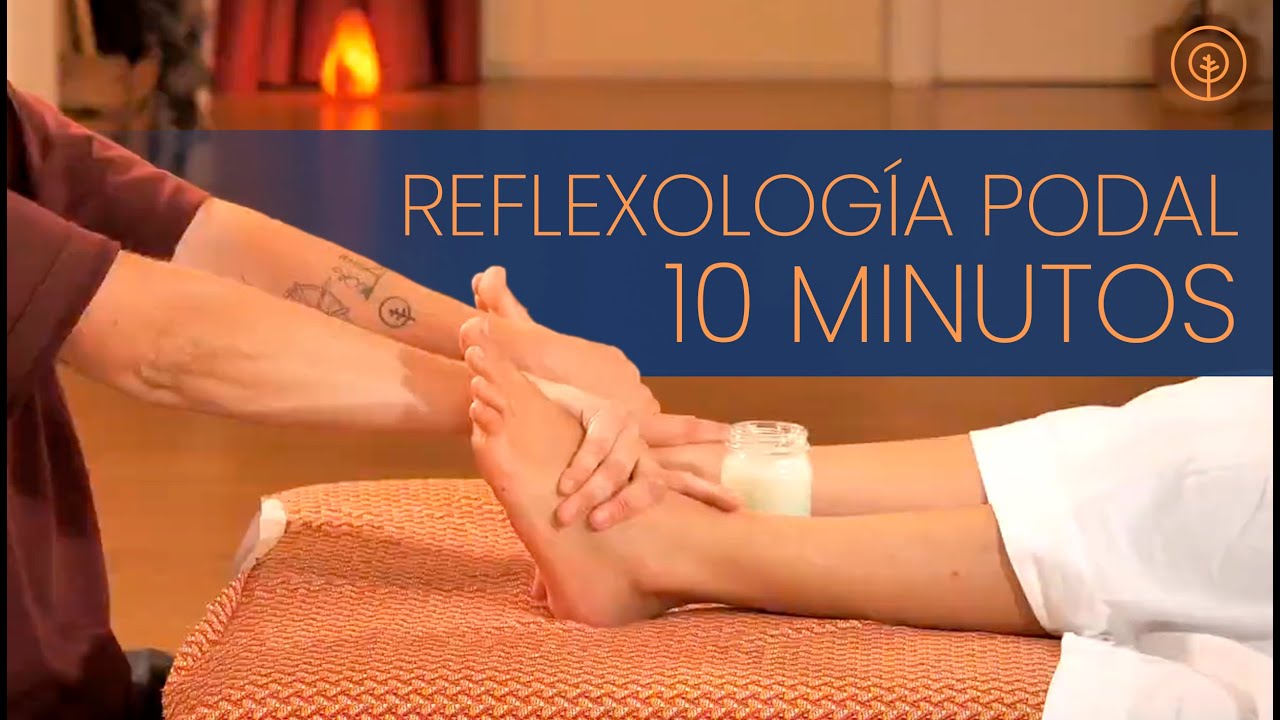 Masaje de PIES RELAJANTE [10 Minutos] 🦶 Reflexología PODAL paso a paso