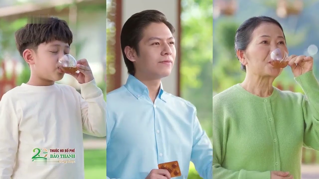 Quảng cáo Thuốc ho Bổ phế Bảo Thanh Tết 2026 (20s, 2/2026)