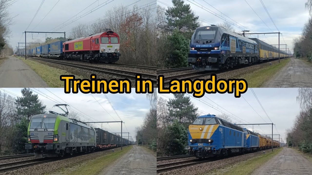 Treinen in Langdorp op 23/01/2026