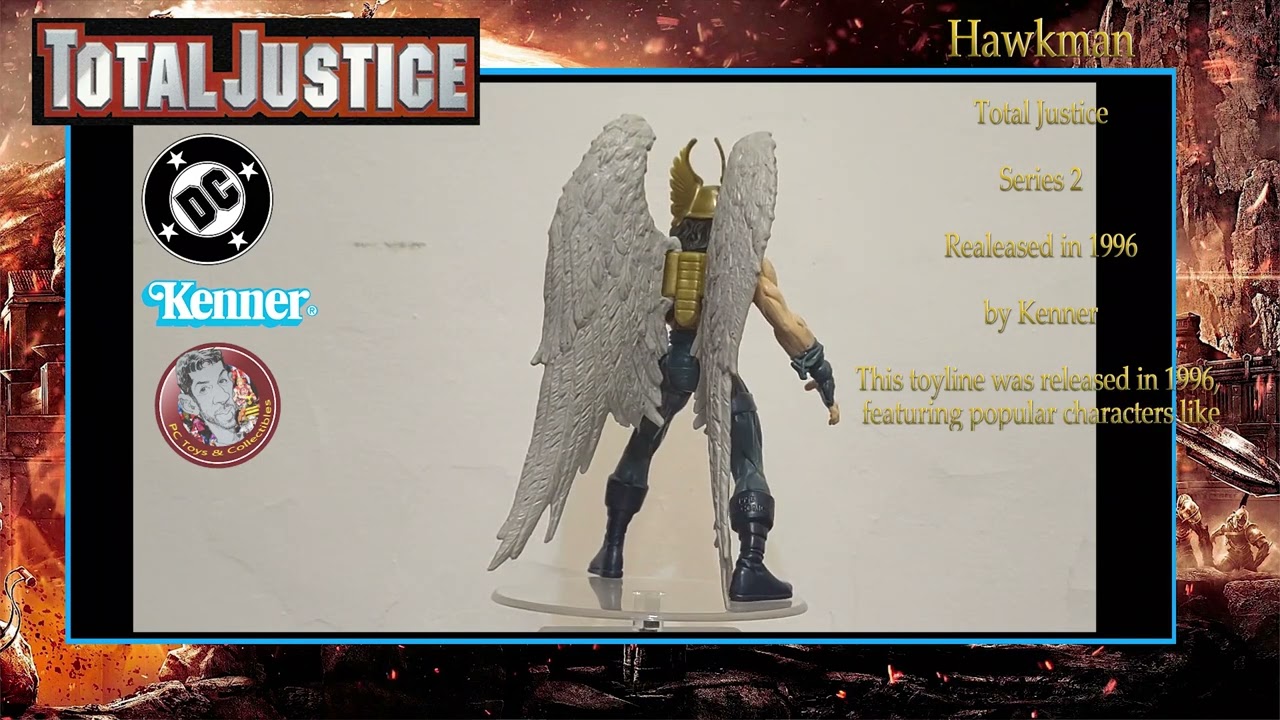 Hawkman - Kenner - Total justice - 360 view