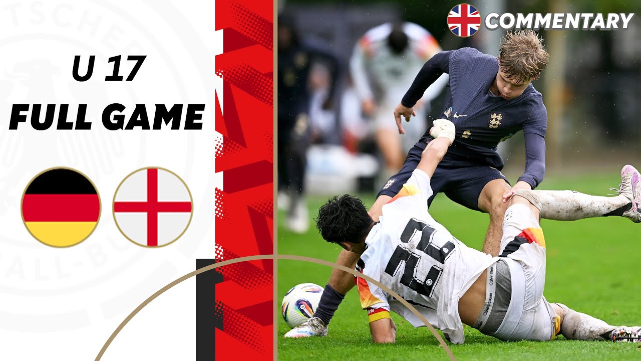 12-Goal Spectacle against England! | Germany vs. England | Full Game | Under-17 International Match