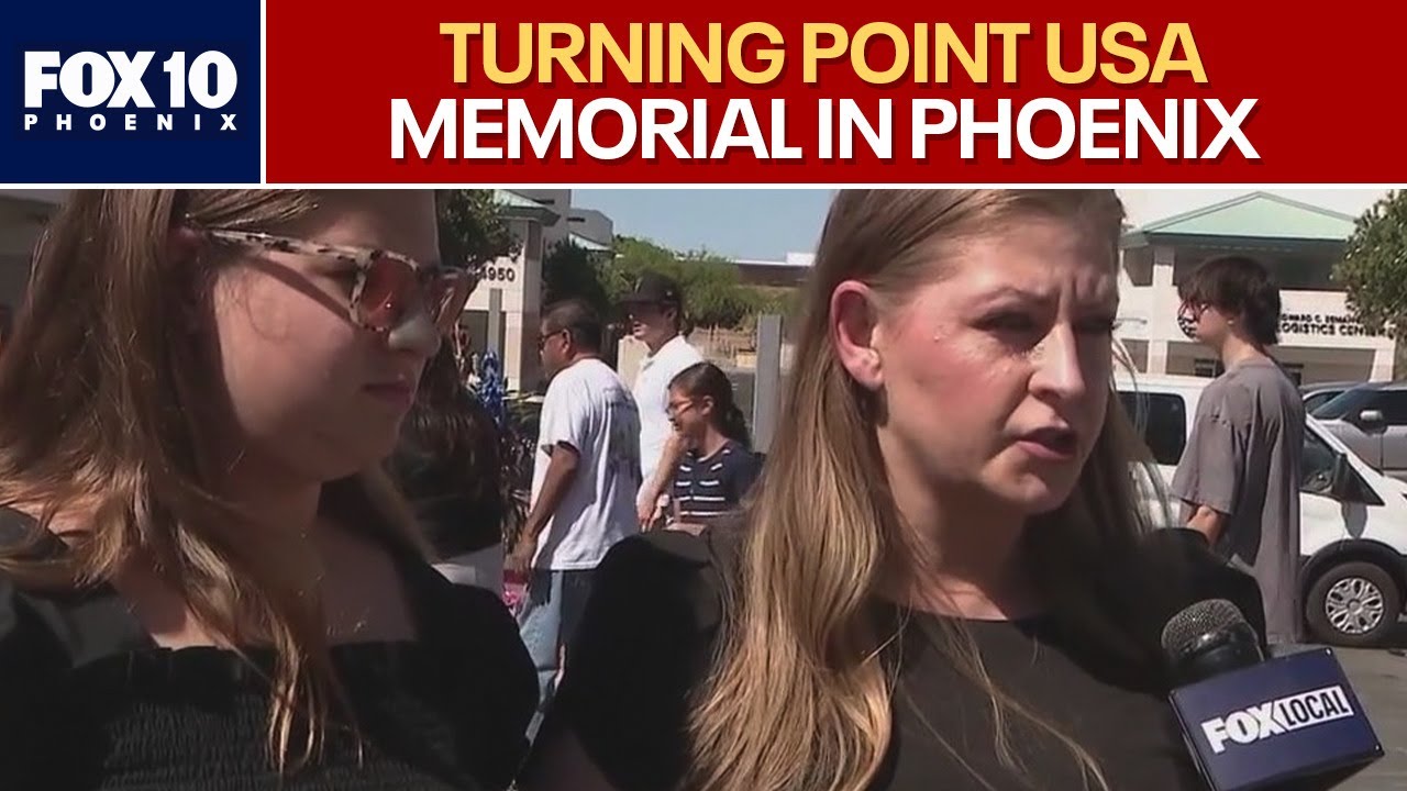 Charlie Kirk supporters react to suspect damaging memorial | FOX 10 Phoenix