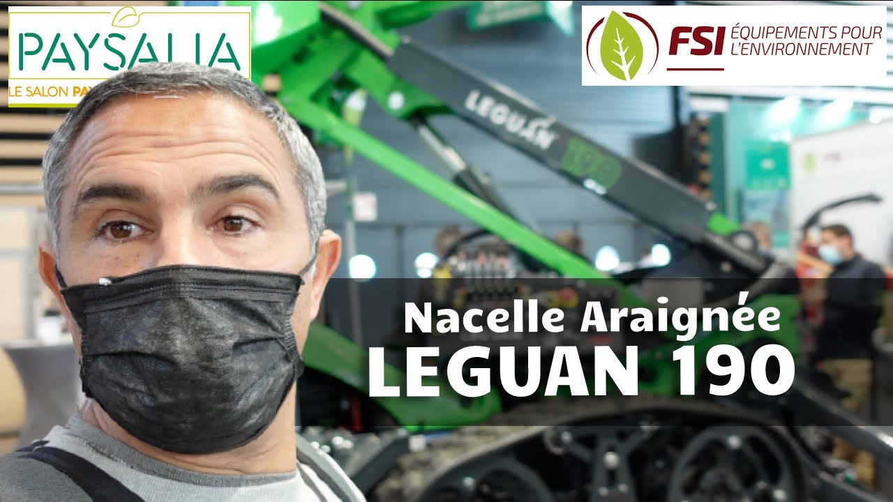 PAYSALIA #6 / FSI - Nacelle Araignée pour Arboristes, Leguan 190
