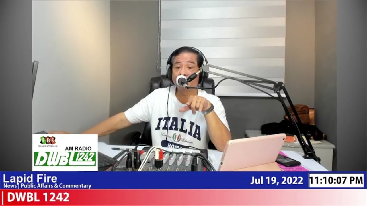 MALAWAKANG KORAPSYON SA 'NATIONAL CENTER FOR MENTAL HEALTH', IBINULGAR! (LAPID FIRE, July 19, 2022)