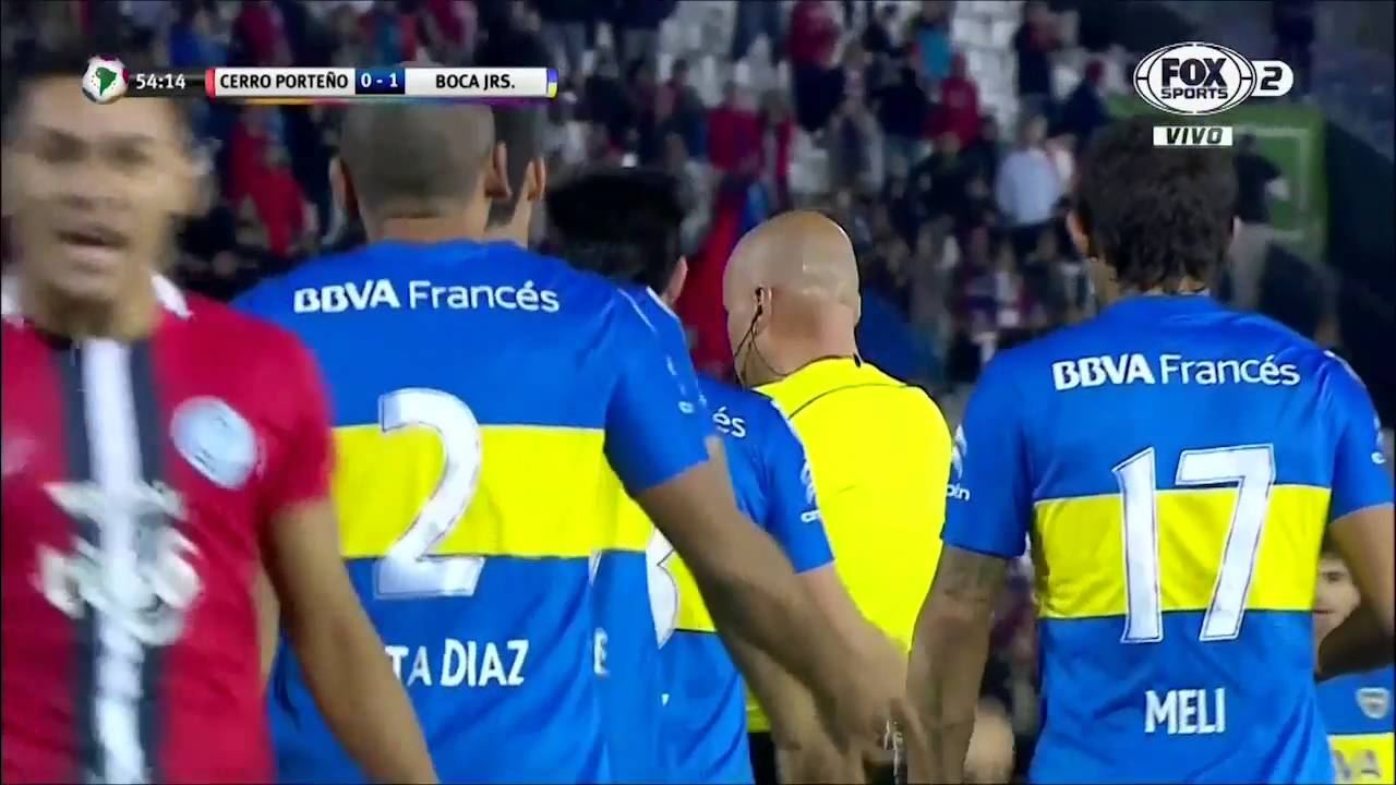 Cerro Porteño 1-2 Boca Juniors - 8vos de final Copa Libertadores 2016