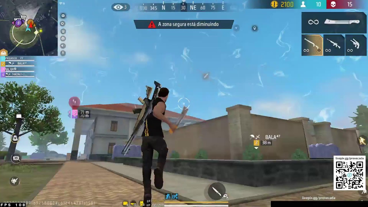 🔥 1V4 NA RANK! RUMO AO TOP GLOBAL! PREXECO AO VIVO  🔴