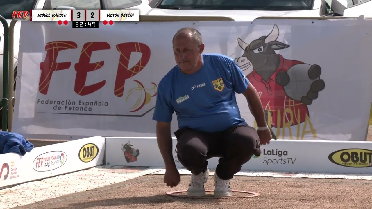 Miguel Darder vs Victor Garcia - Campeonato de España Individual Masculino (Santa Susana)