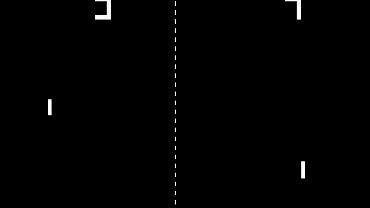 Data Driven Gamer: Pong (Atari, 1972 arcade, 60fps)