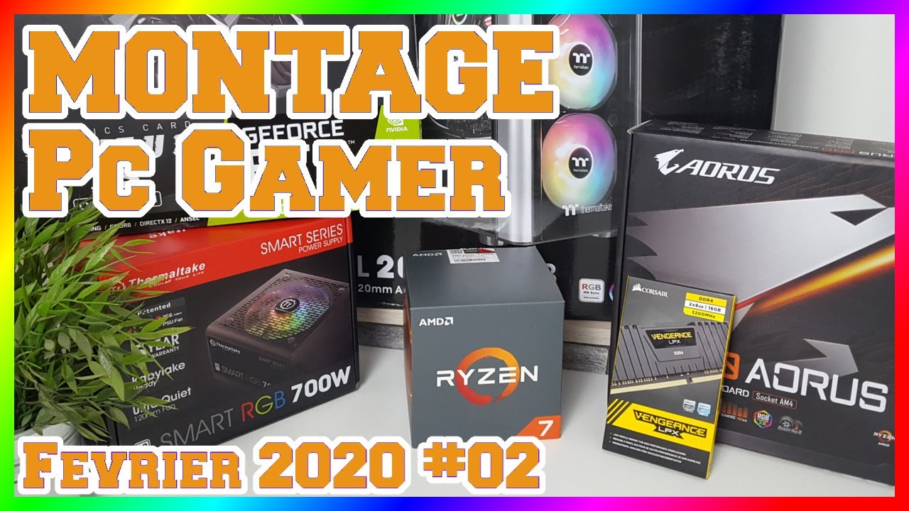 Montage PC Gamer AMD Ryzen 7 2700X avec MSI RTX 2060 VENTUS XS