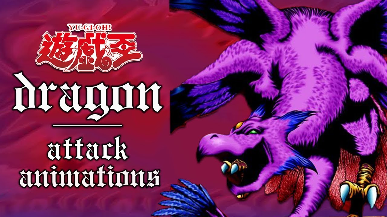 『Yugioh Forbidden Memories』 All Dragon Attack Animations [HD]