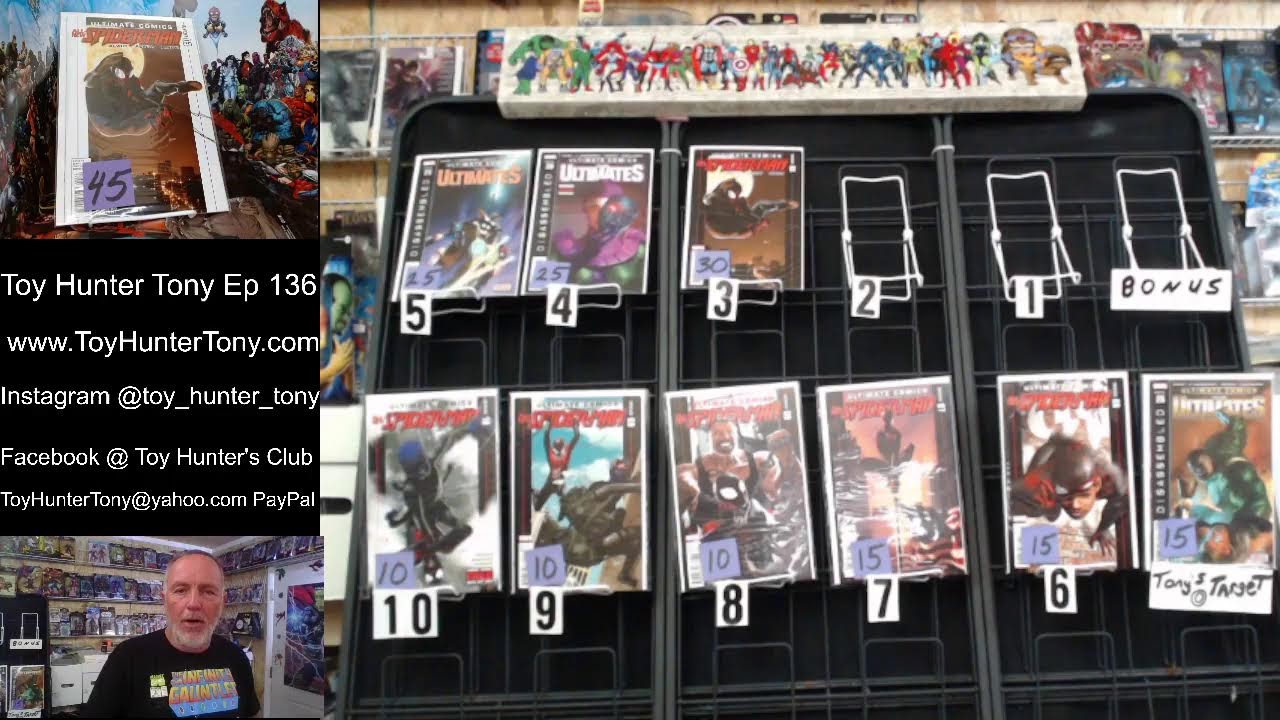 Ep 136 live Top 10 Hot Comics Featuring Key Warlock,  All New Spider-Man and Marvel Univers 3.75