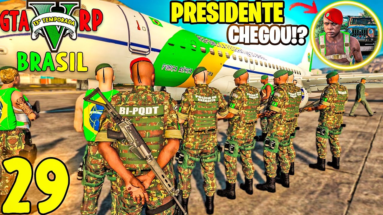 GTA 5 ROLEPLAY BRASIL - MARECHAL VIROU GLOBAL, BRASIL !! - (13ª TEMPORADA EP 29)