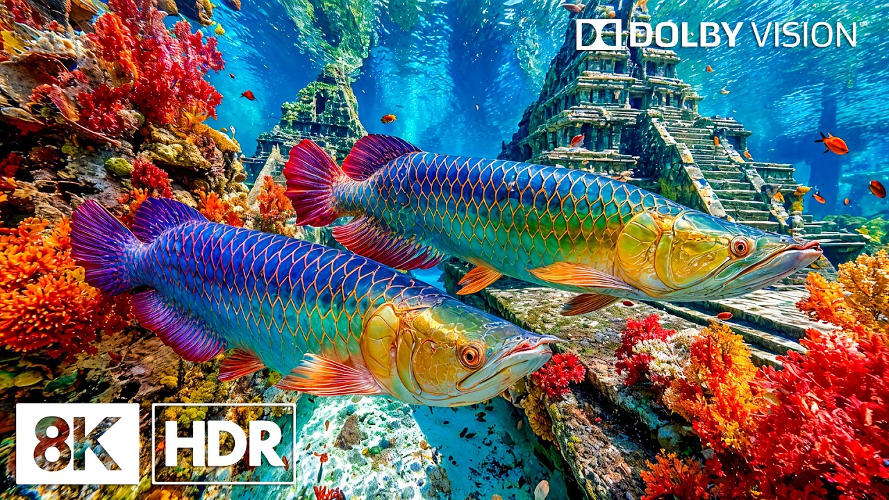 Exotic Ocean Fish & Serene Underwater Beauty in 8K HDR | Dolby Vision&trade;