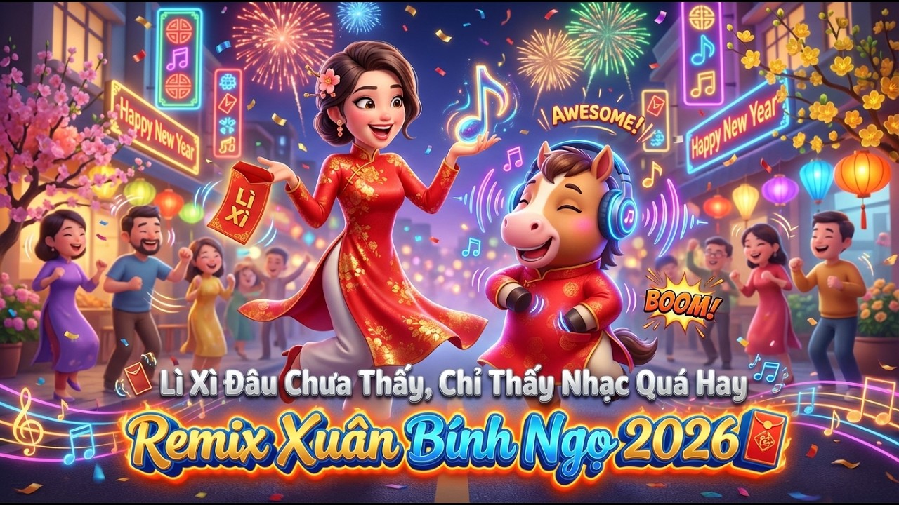 Lì Xì Đâu Chưa Thấy Chỉ Thấy Nhạc Quá Hay 🏮 Remix Xuân Bính Ngọ 2026