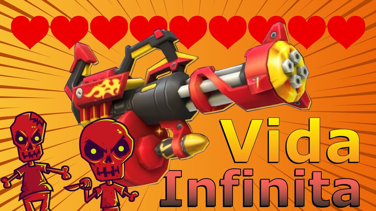 Vida e Munição infinita sem Bug ou Hack - Zombie Waves