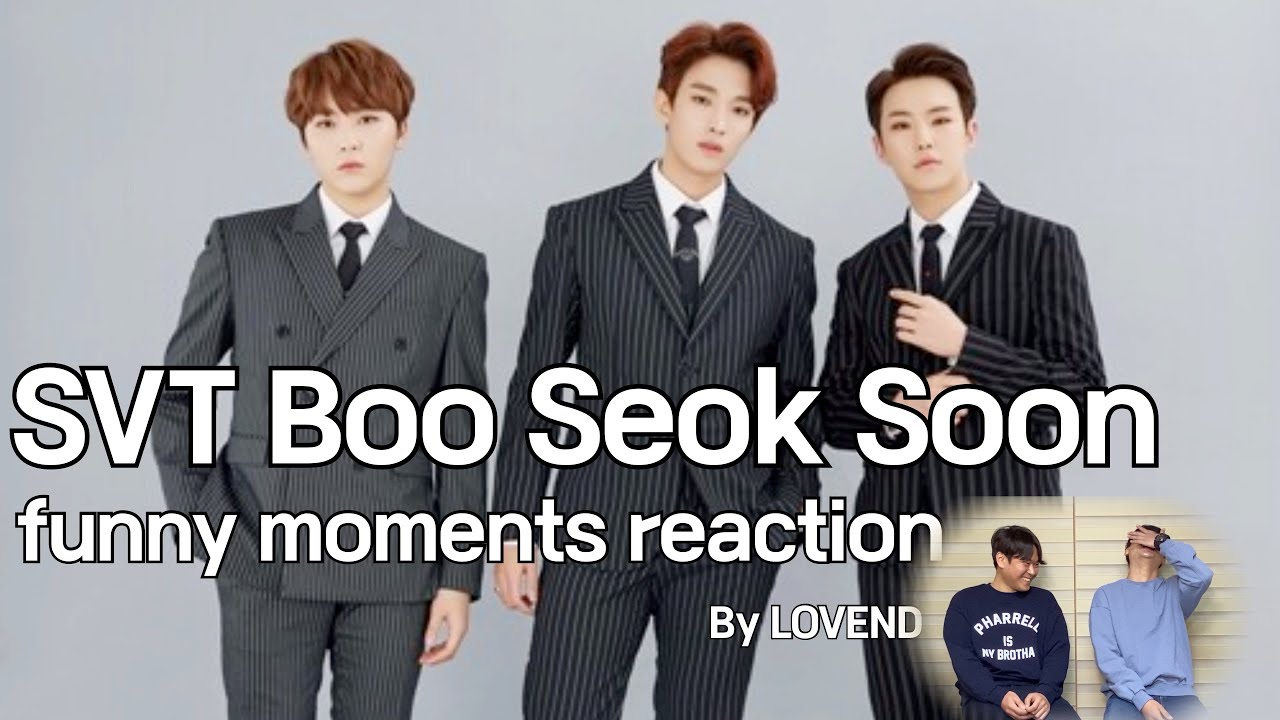 전설의 바로 그 유닛 부석순 대유잼모먼트 리액션 | SVT BooSeokSoon Funny Ments Reaction l ENG sub