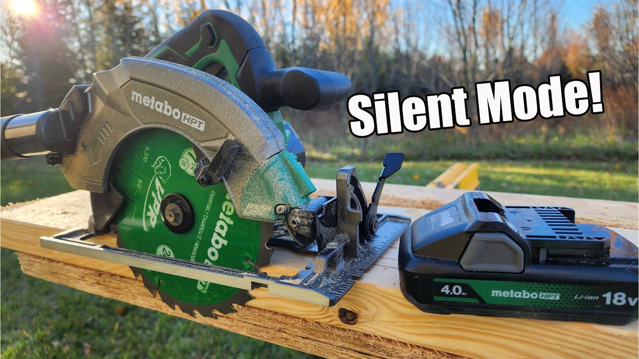 Обзор дисковой пилы Metabo HPT 18V MultiVolt 7-1/4
