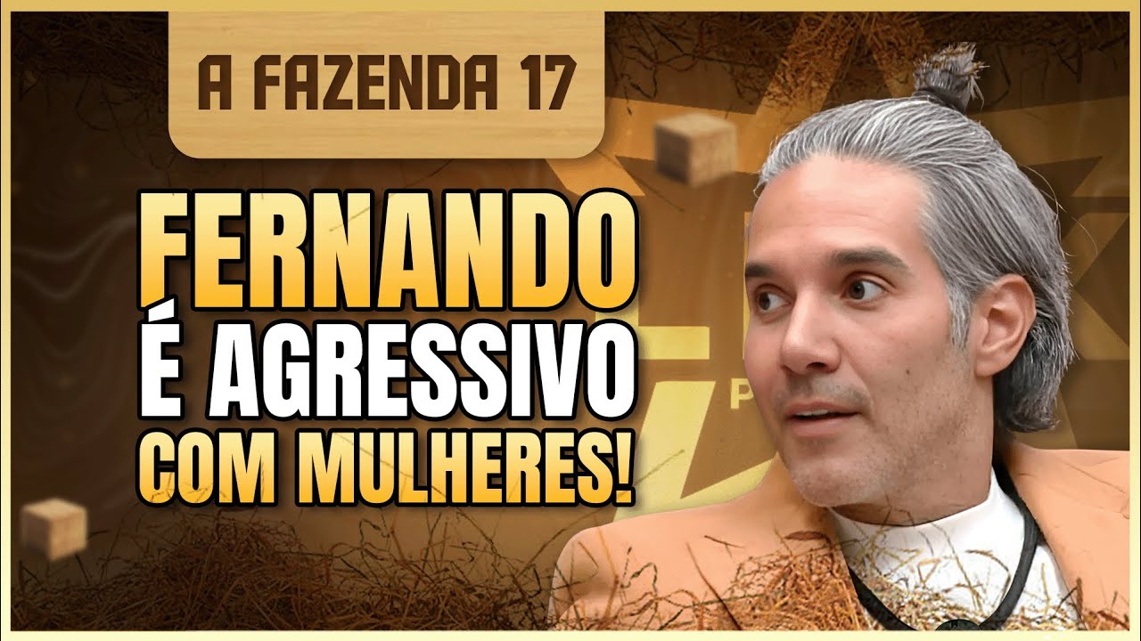 FERNANDO SAMPAIO JOGA ÁGUA NA CARA DE TAMIRES, ELE JÁ ERA AGRESSIVO ANTES? | LINK PODCAST