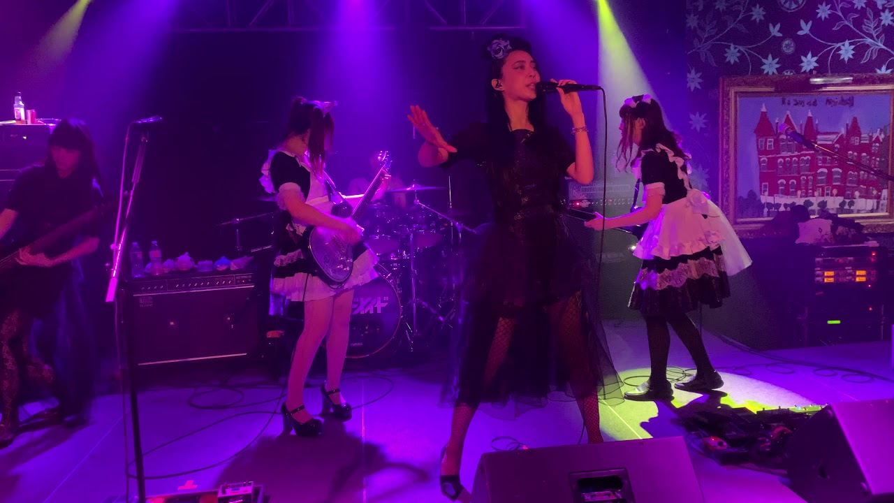 BAND-MAID House of Blues Dallas, TX Cambridge Room 09/28/2019 Pt.2 Front row POV