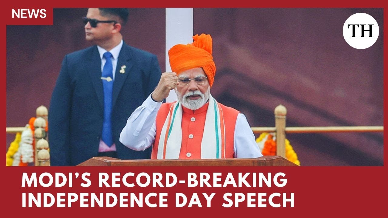 Independence Day 2025: PM Modi surpasses record, gives longest-ever speech