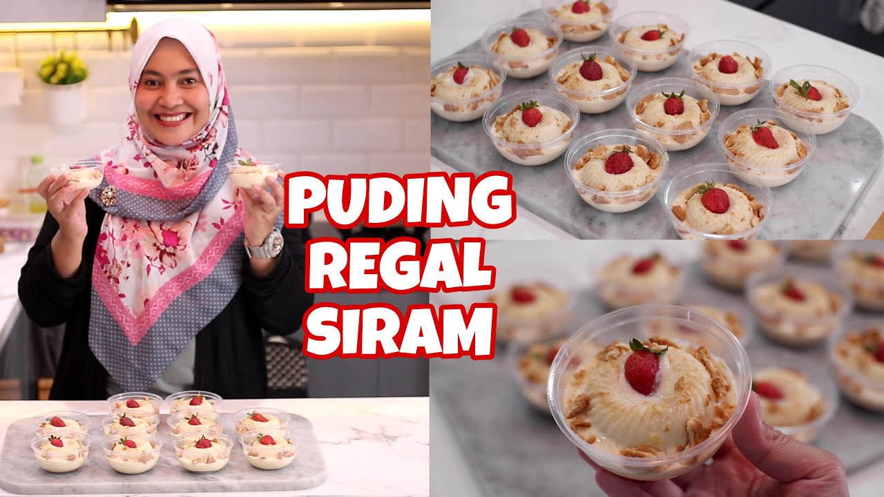 WAJIB COBAIN !! PUDING REGAL MINI SIRAM VLA VANILLA, SUPER LEMBUT SUPER PREMIUM BISA JADI IDE JUALAN