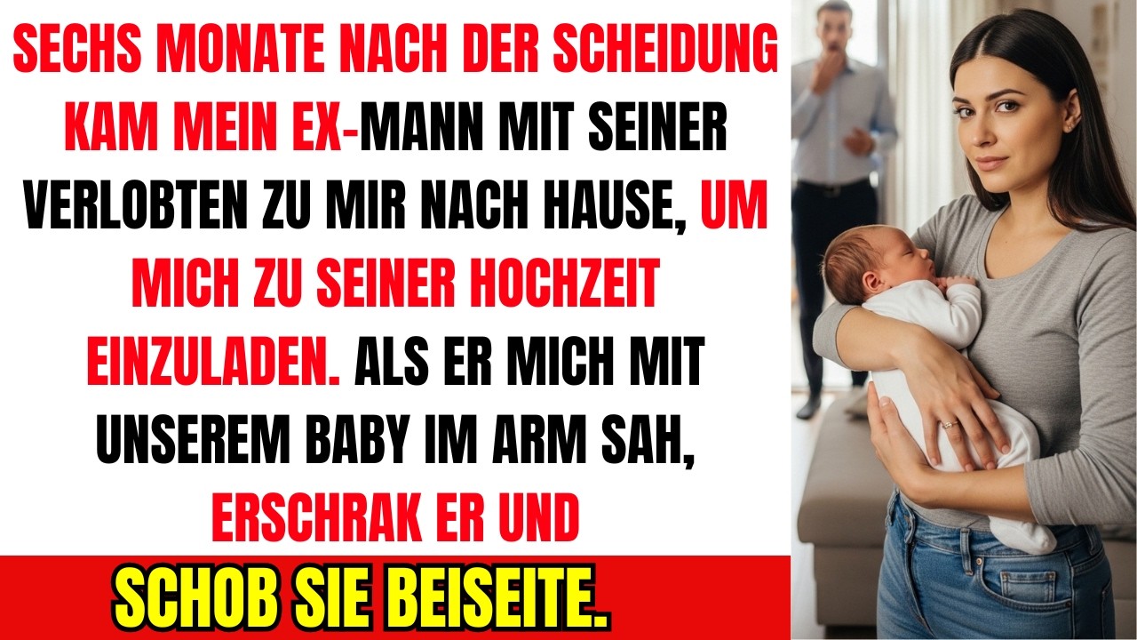 😱 Mein Ex lud mich zu seiner Hochzeit ein… doch als er mein Baby sah, wurde er blass