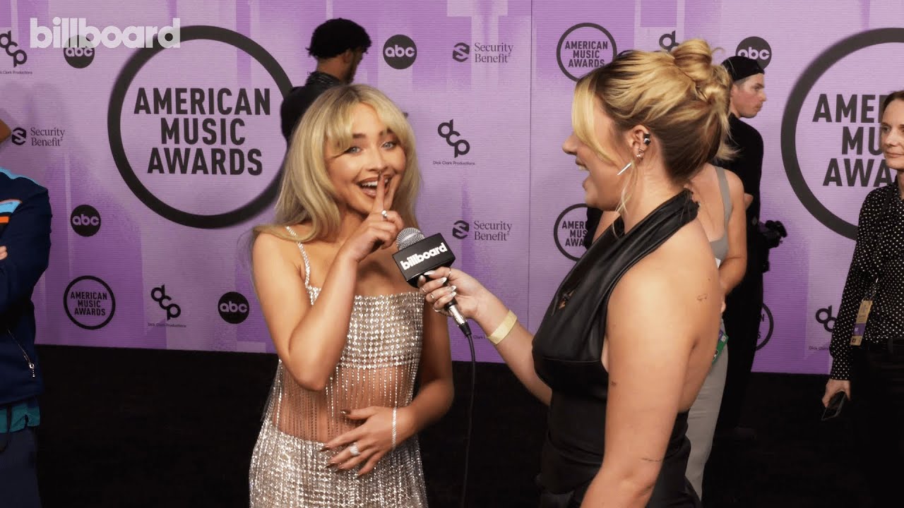 Sabrina Carpenter On Writing 'Nonsense' & Her Favorite Track Off 'emails i can't send' | AMAs 2022