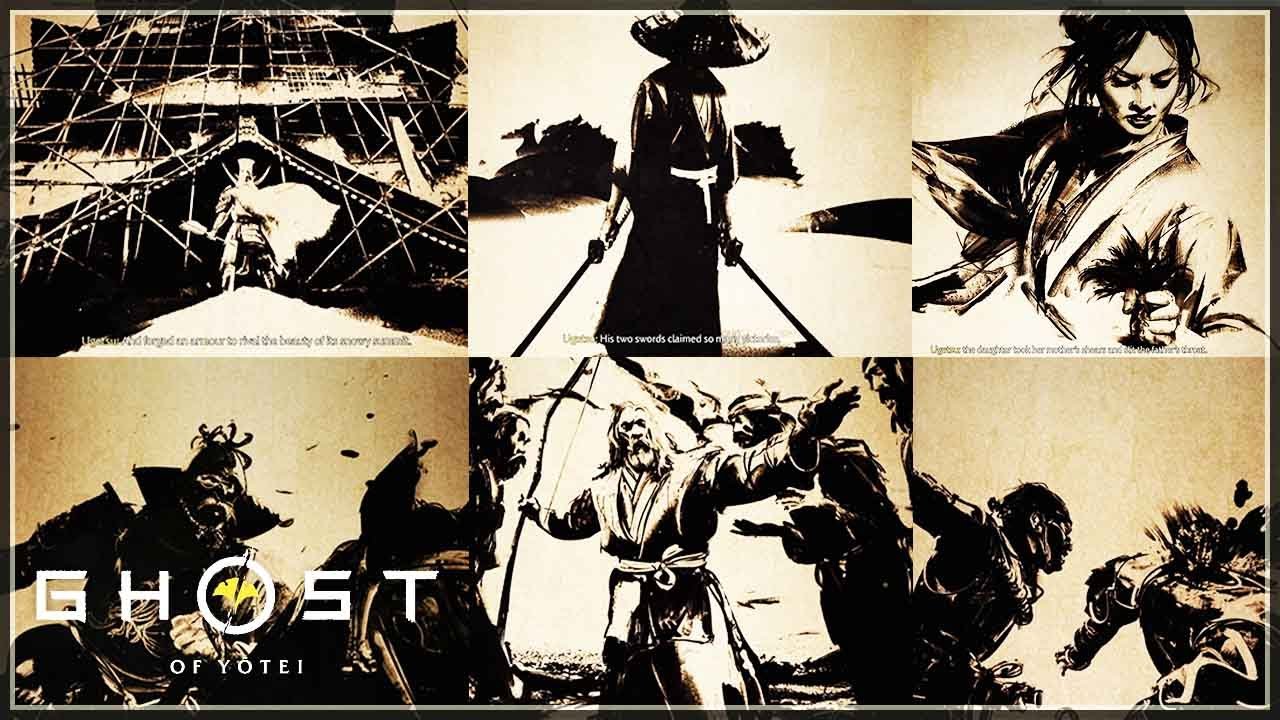 All Myths Animated Cutscenes Ghost of Yotei Mythic Tales