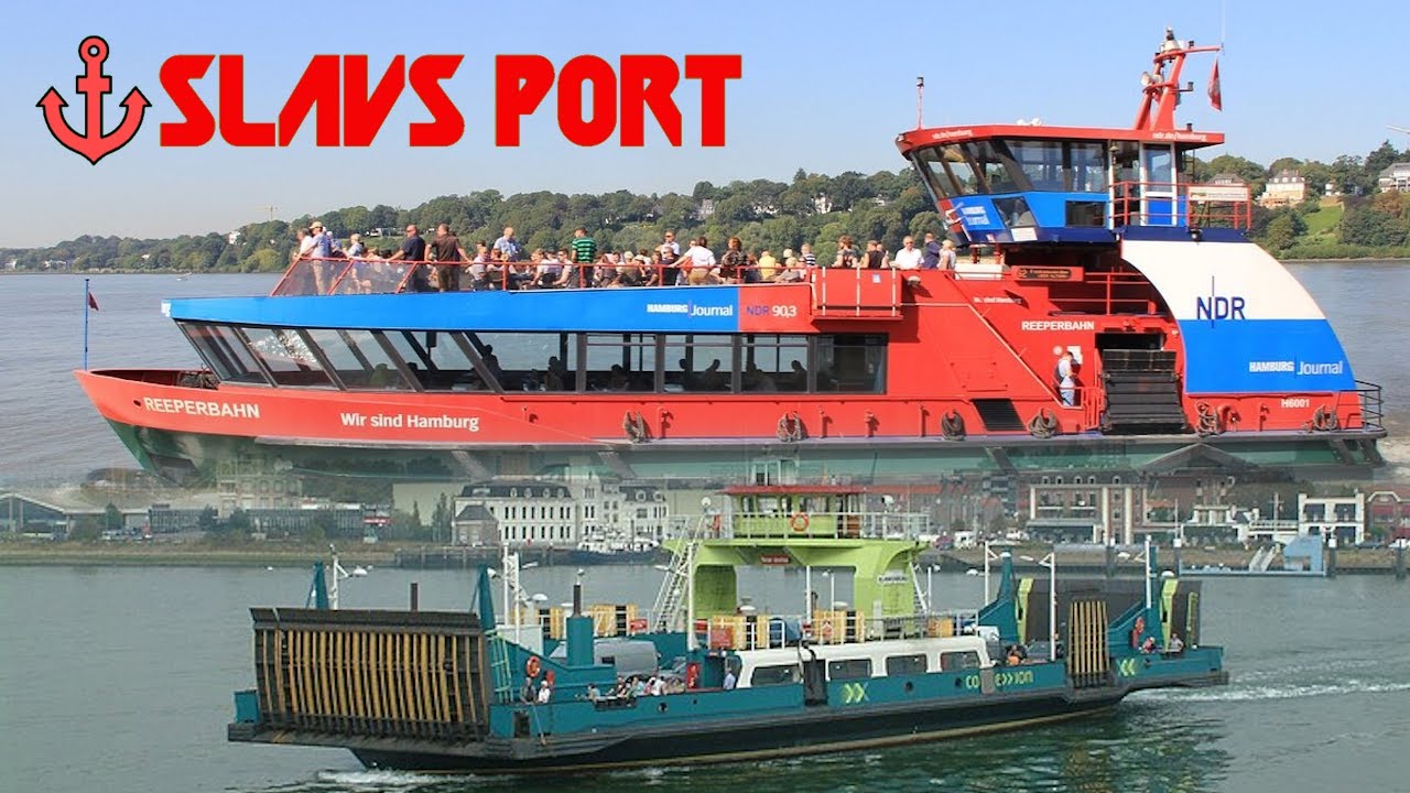 Zwei Fähren des DLCs: Die St. Pauli und Rozenburg - Ship Simulator: Extremes - Slavs Port