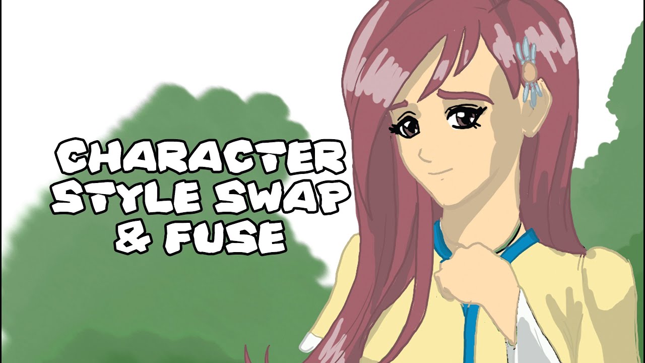 STYLE SWAP AND CHARACTER FUSION CHALLENGE |Art Challenge|