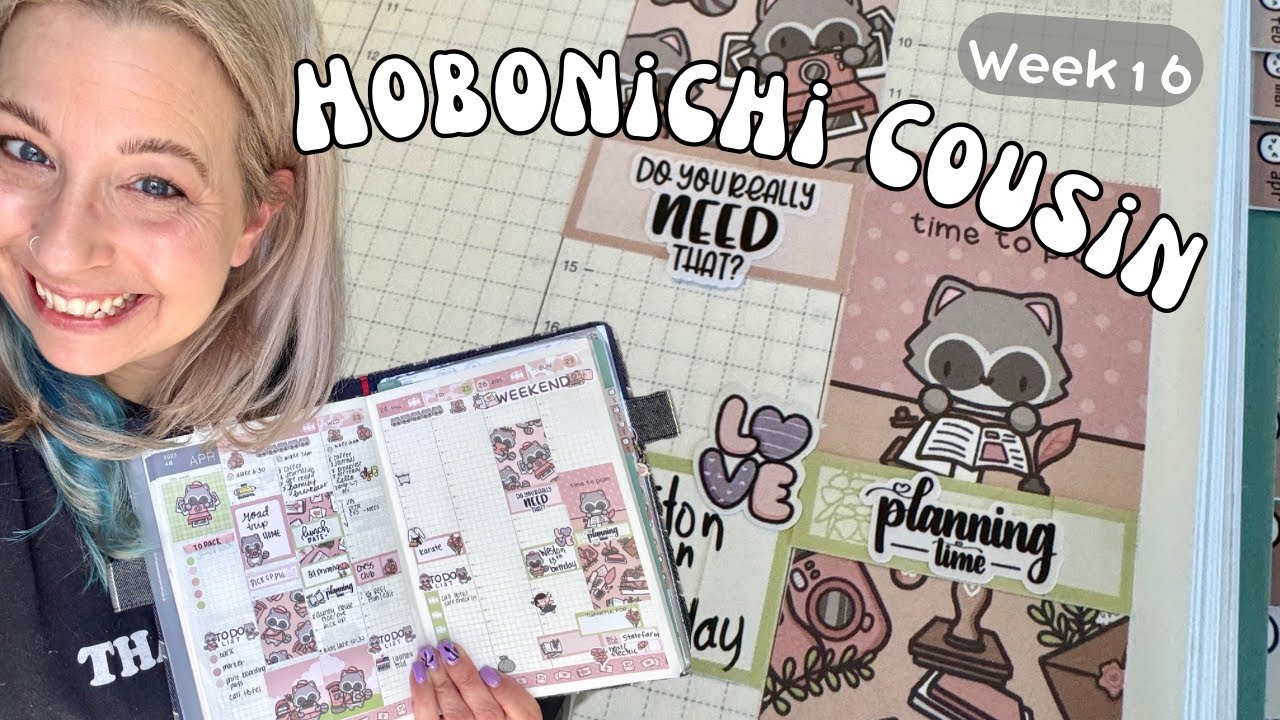 Plan With Me | Hobonichi Cousin | Hubman and Chubgirl